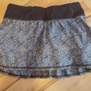 lululemon athletica pleated tennis skirt size 12